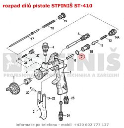 rozpad dl pistole STFINI ST-410